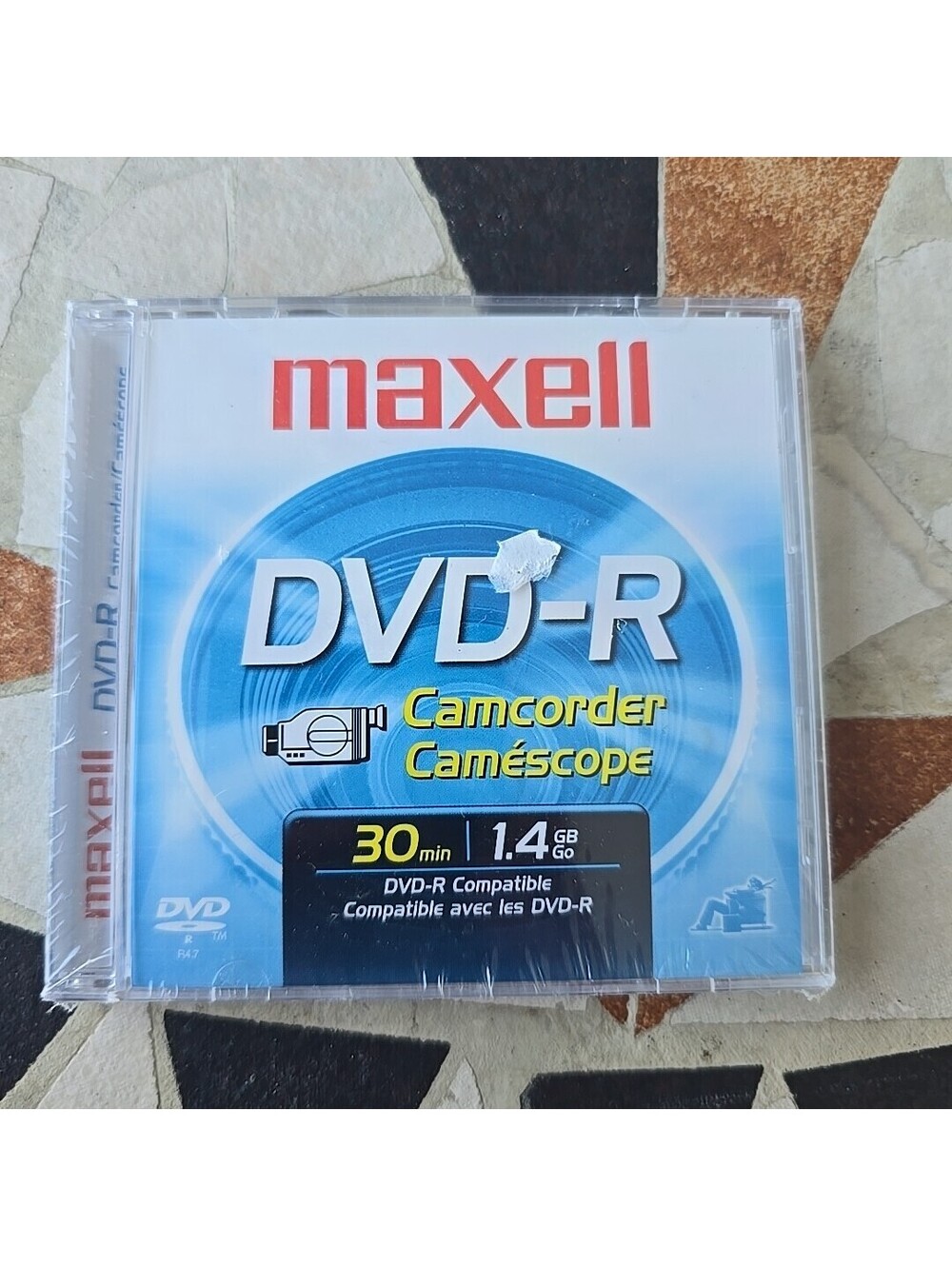 Maxell DVD-R 1.4GB Camcorder - New Sealed
